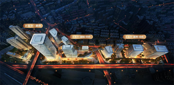 金融街融悦中心E栋 – 静安区苏河湾核心，27659m²高端商务办公空间