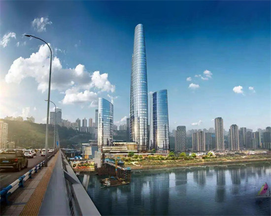 重庆100高楼幕墙建设冲刺，预计9月底完工