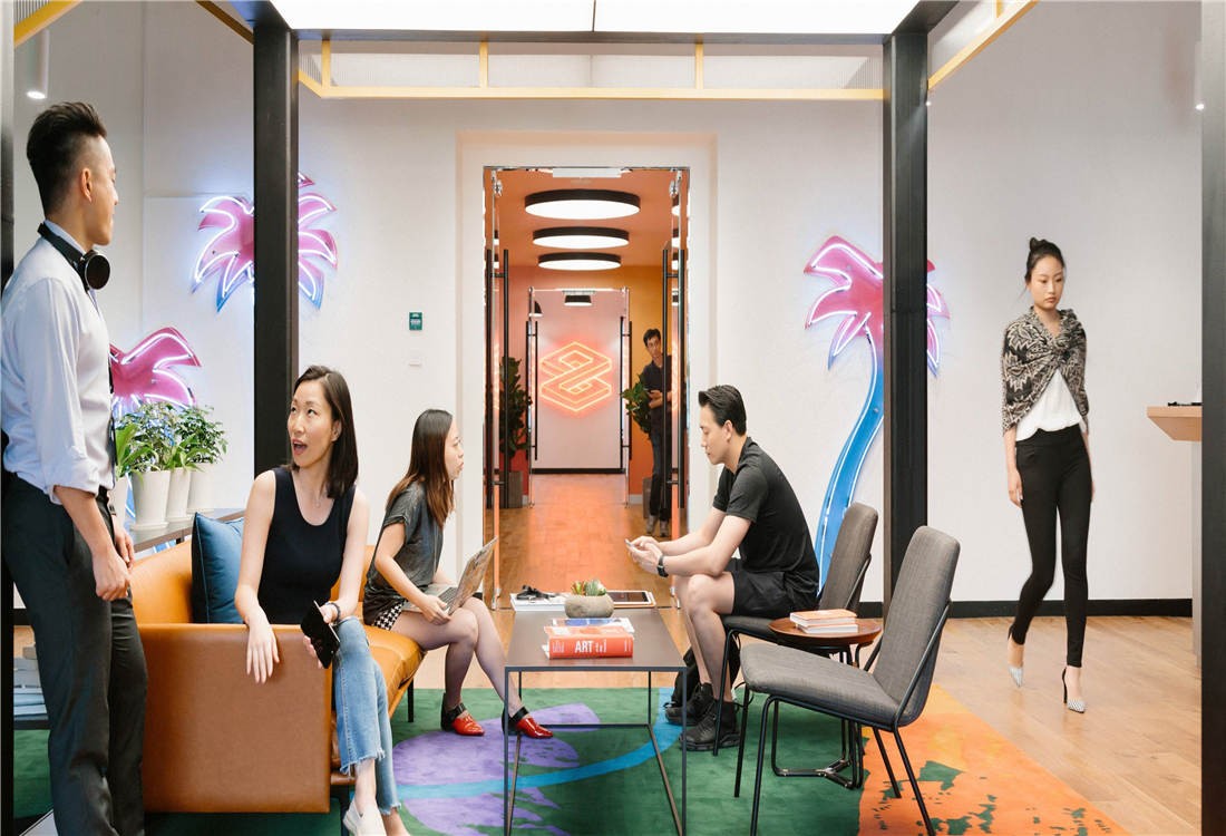 WeWork(上海广场)470平米办公室出租